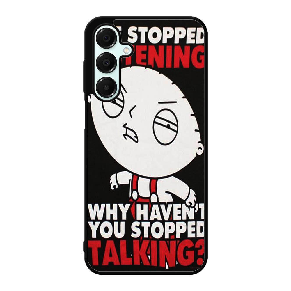 Family Guy Stewie Quote B0207  Samsung Galaxy A16 Case BC1965