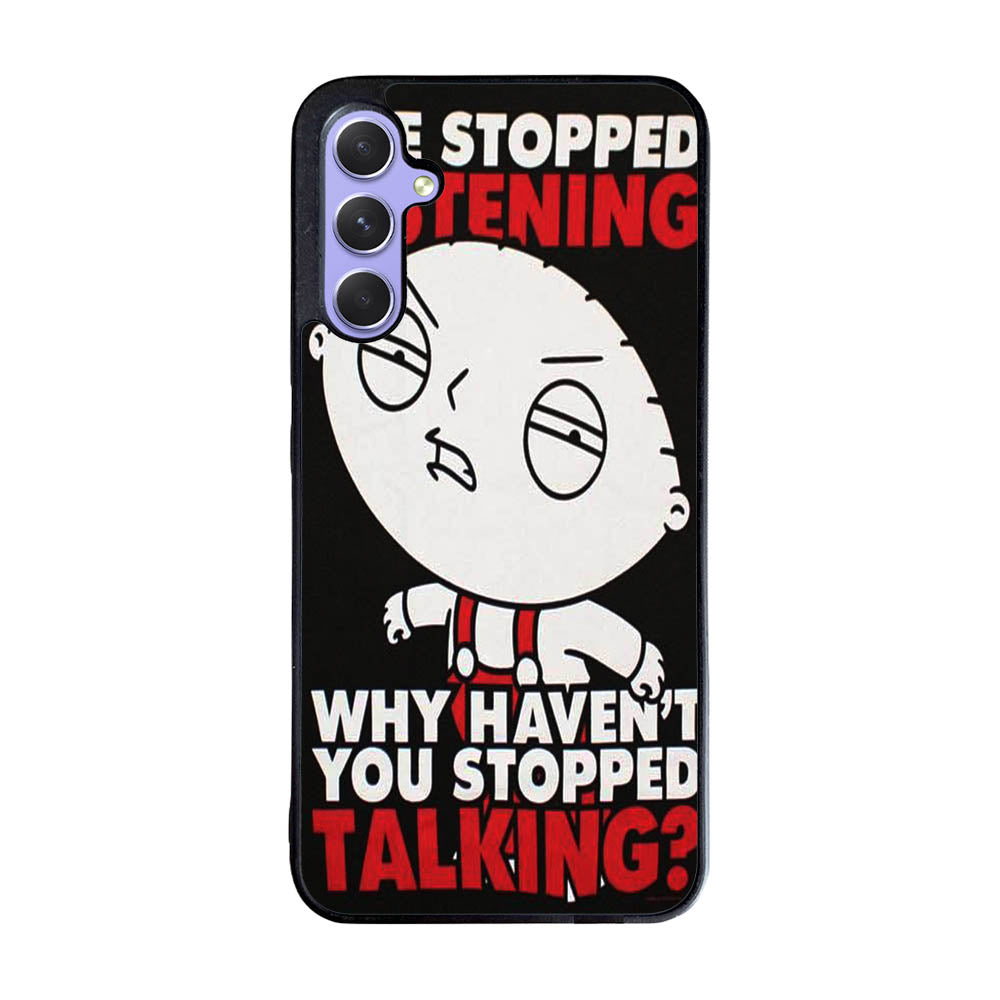 Family Guy Stewie Quote B0207  Case Samsung Galaxy A55 5G BC1965
