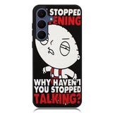 Family Guy Stewie Quote B0207  Samsung Galaxy S25 FE Case BC1965
