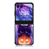 Halloween Cat Motorola Moto Razr 2024 , Moto Razr 50 Case FE2130