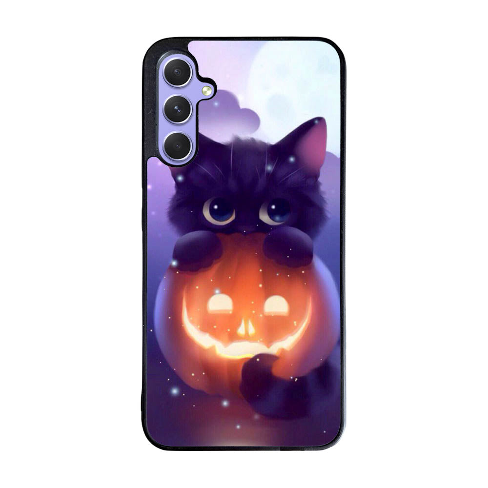 Halloween Cat Case Samsung Galaxy A55 5G BC2130