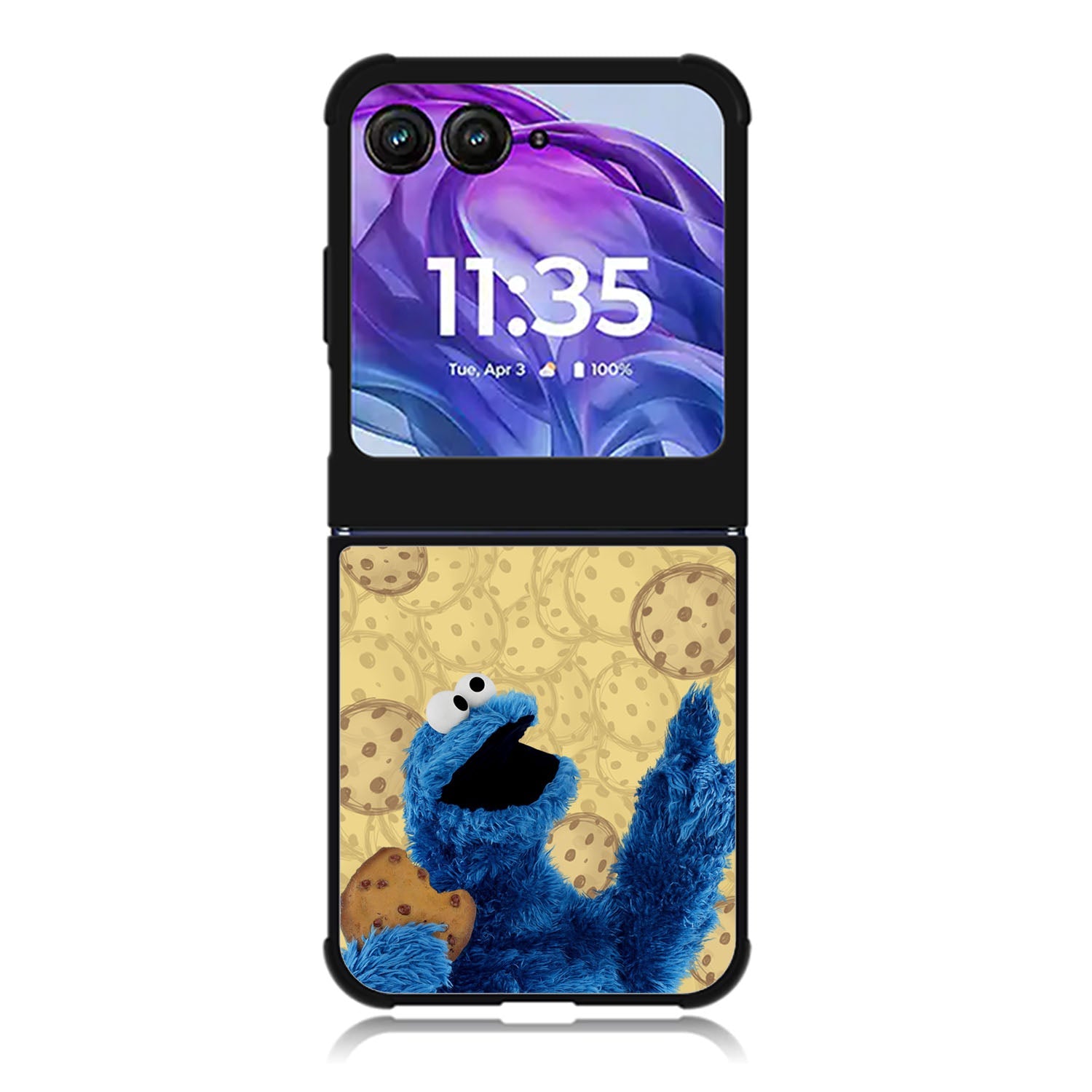 cookies monster Motorola Moto Razr 2024 , Moto Razr 50 Case FE2186