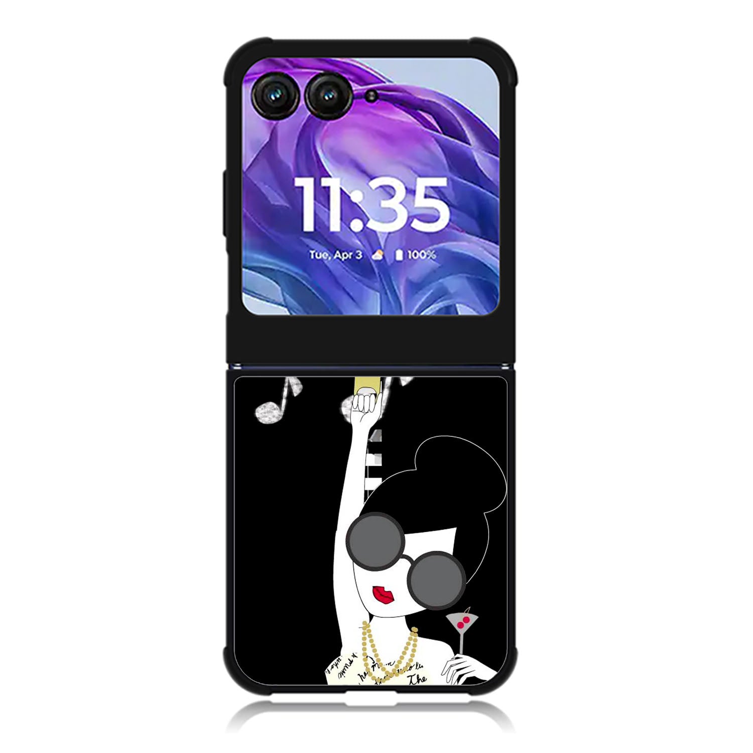 Alice And Olivia 2 Motorola Moto Razr Plus 2025/2024 Case, Moto Razr 50 Ultra 5G BC2277