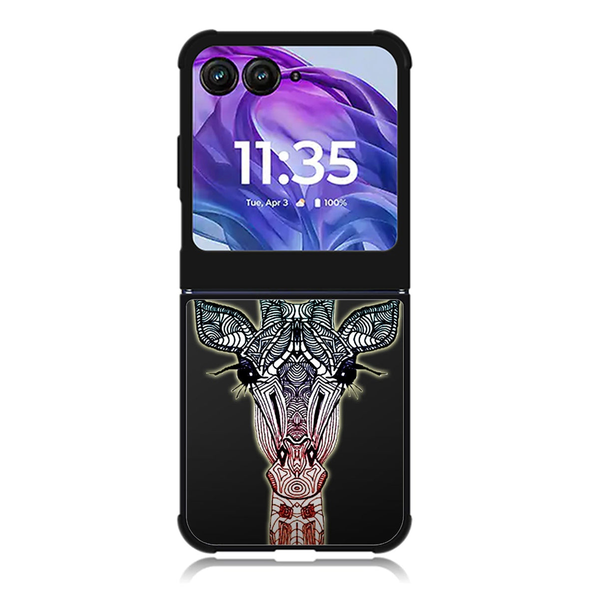 giraffe Motorola Moto Razr 2024 , Moto Razr 50 Case FE2227