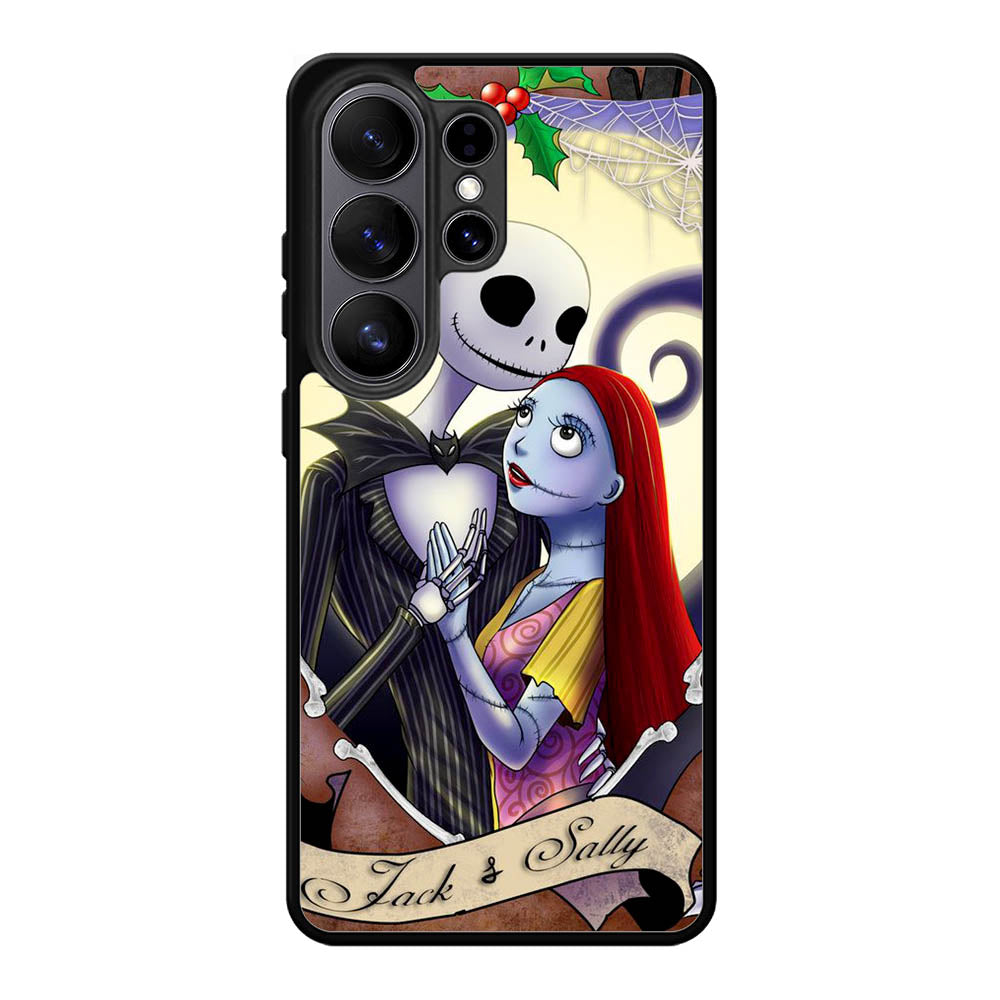 Jack And Sally Nightmare Samsung Galaxy S26 Plus Case