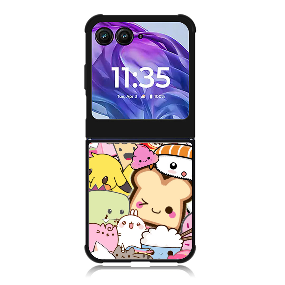 Kawaii Picture Cute Motorola Moto Razr Plus 2025/2024 Case, Moto Razr 50 Ultra 5G BC2154