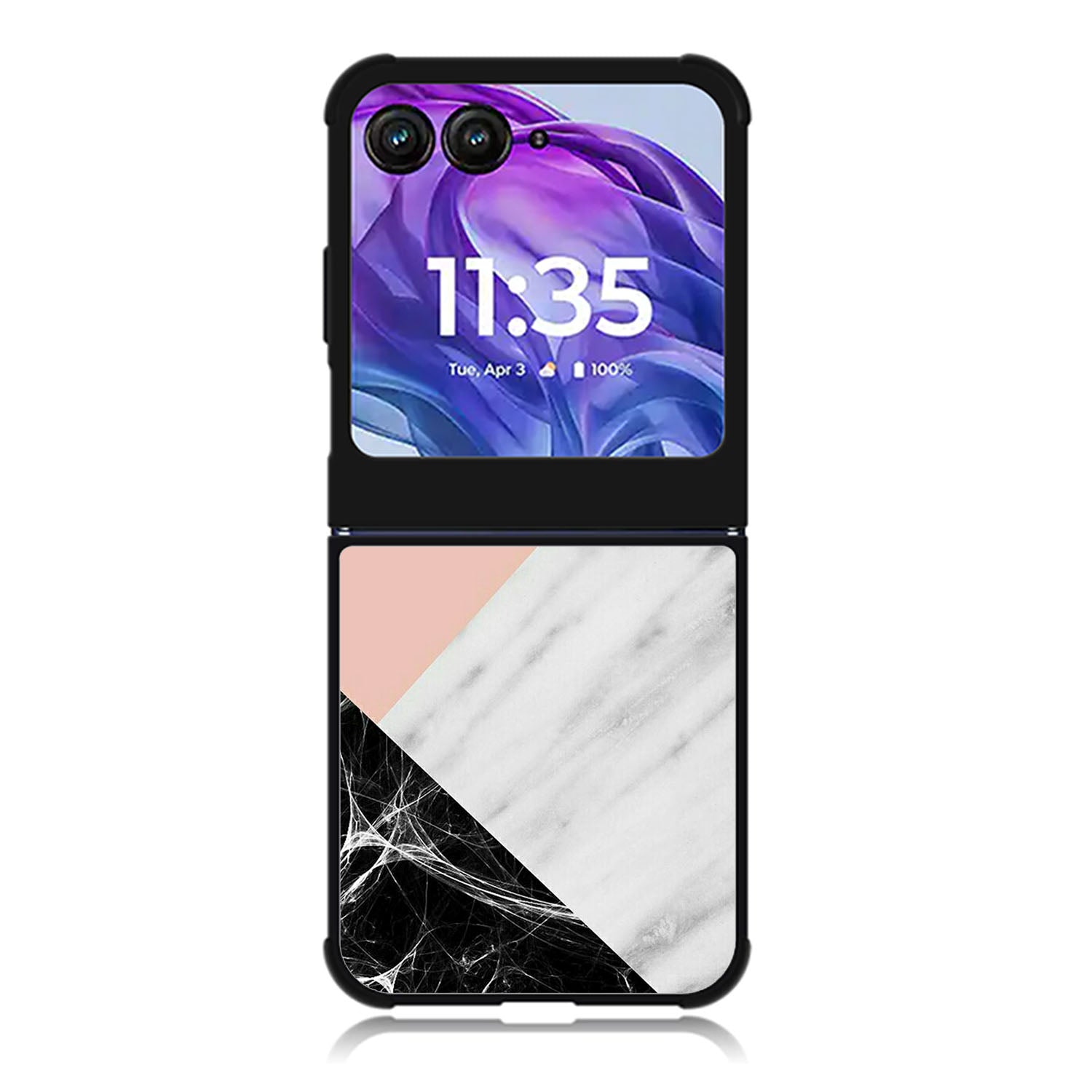 Marble Motorola Moto Razr 2024 , Moto Razr 50 Case FE2059