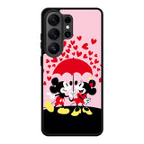 Mickey And Minnie Mouse Rain Love Samsung Galaxy S26 Plus Case