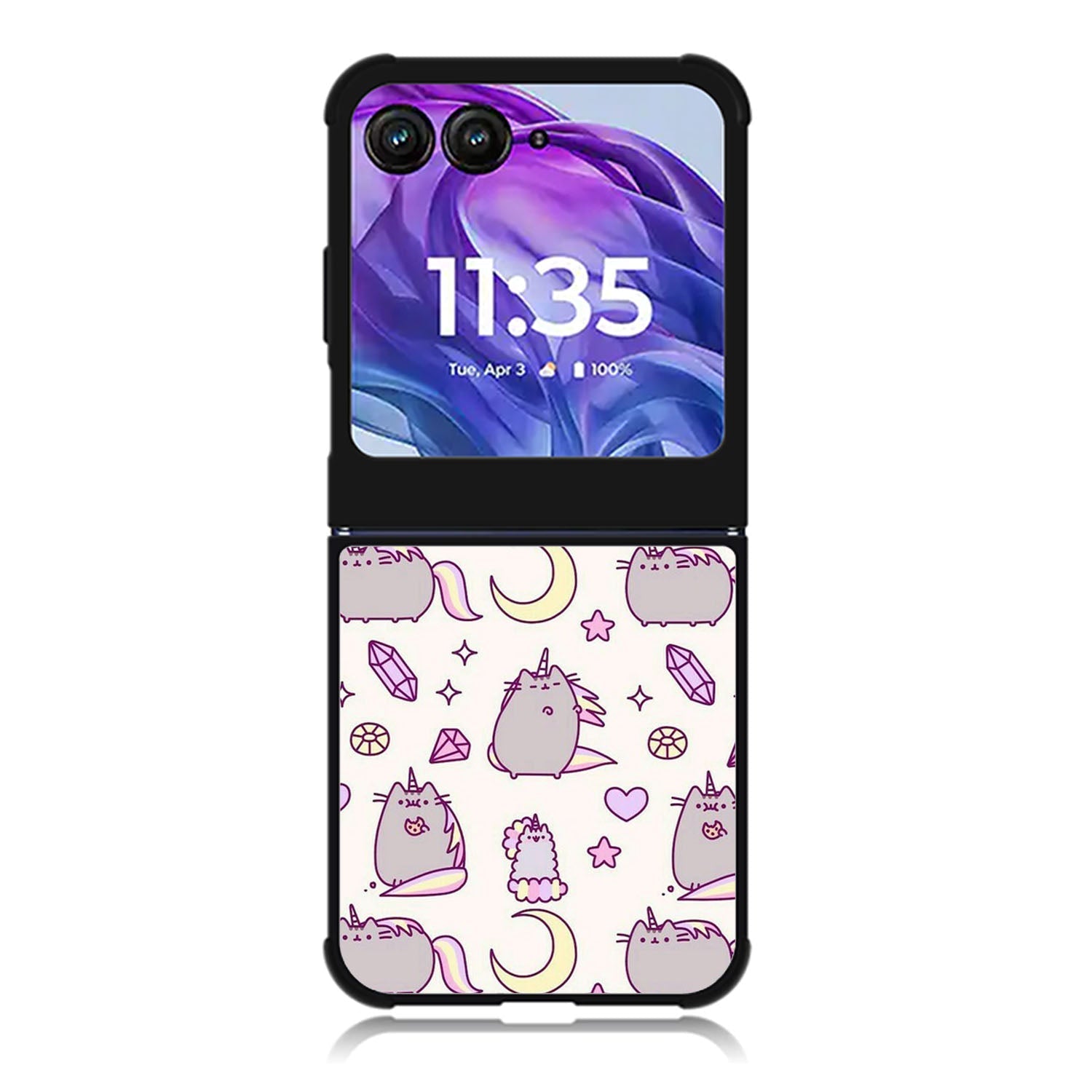 Pusheen Kawai Cute Motorola Moto Razr 2024 , Moto Razr 50 Case FE2034