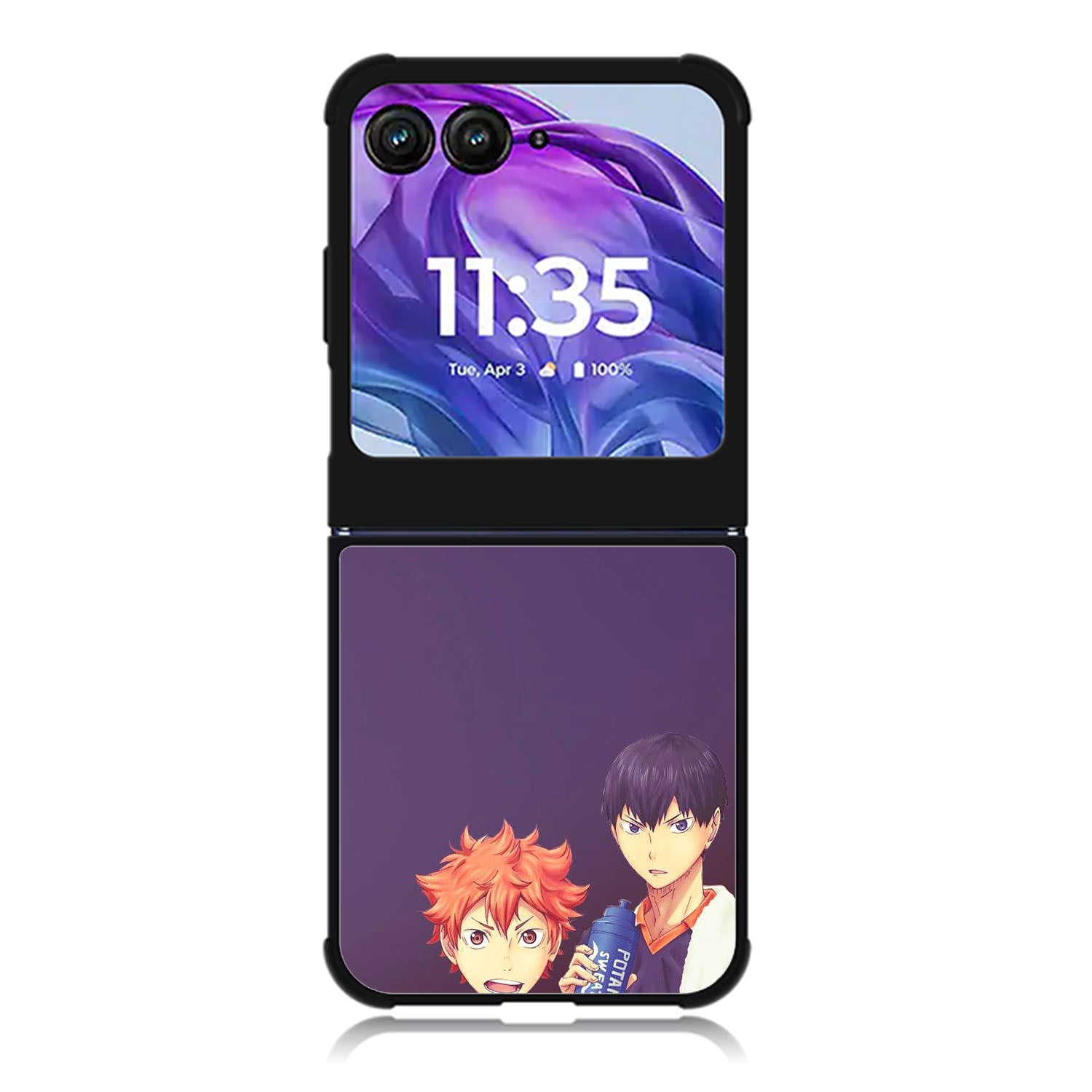 Haikyuu Hinata And Kageyama Motorola Moto Razr 2024 , Moto Razr 50 Case FE2128