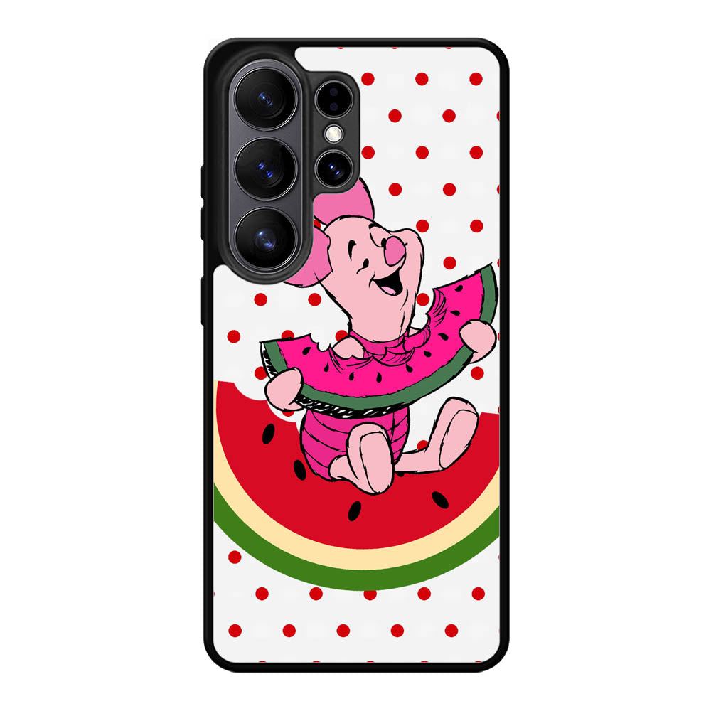 piglet watermelon Samsung Galaxy S26 Ultra Case BC2113