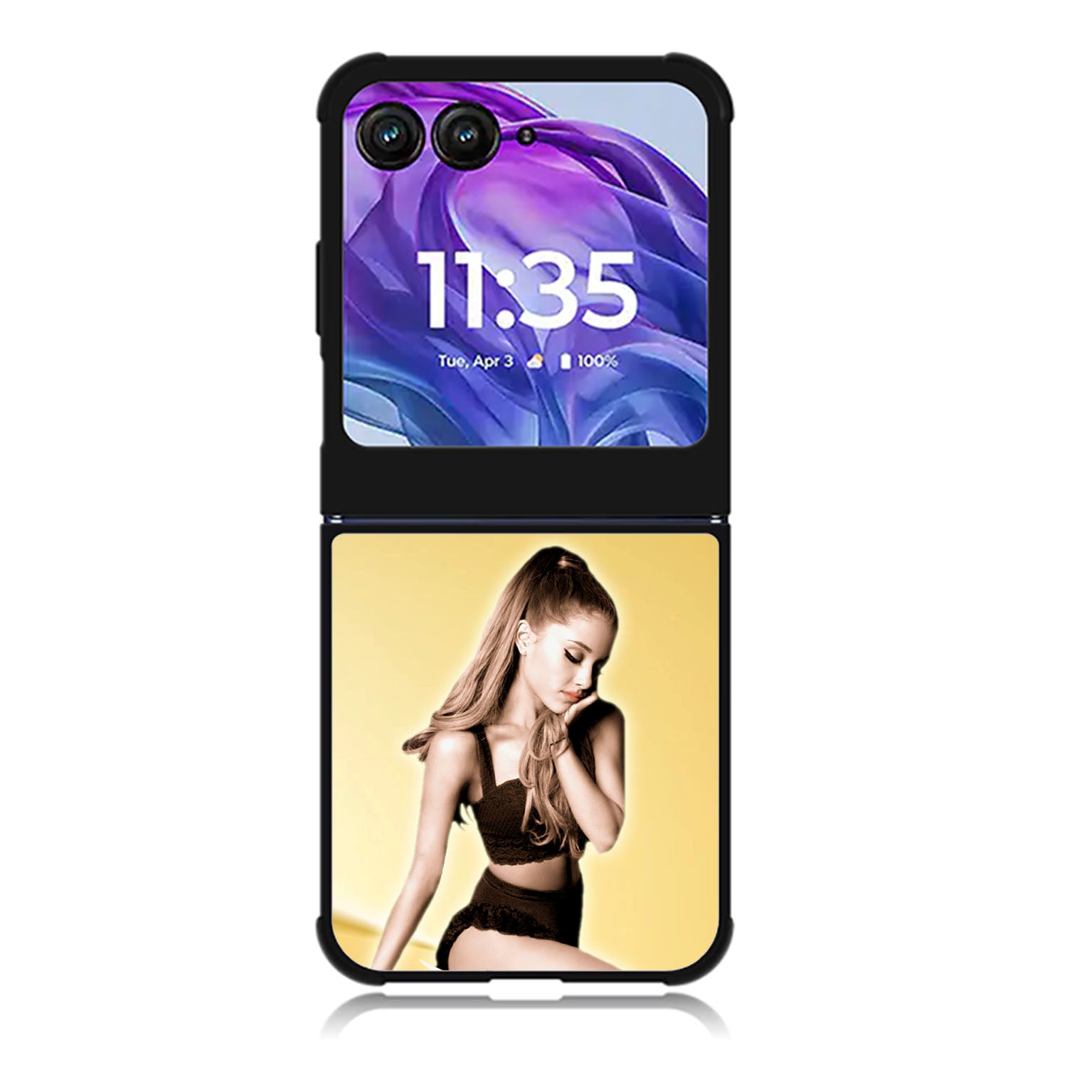 ariana grande gold Motorola Moto Razr 2024 , Moto Razr 50 Case FE2239