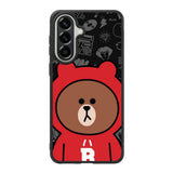 the simpson donuts Samsung Galaxy A57 Case BC2009