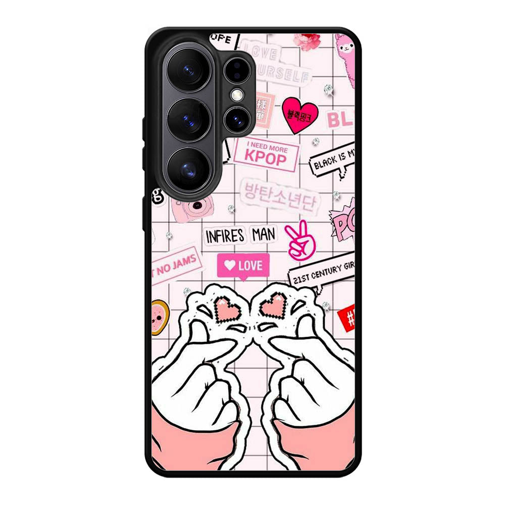 Fangirl Kpop Quotes Samsung Galaxy S26 Plus Case