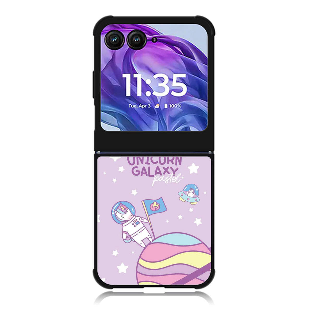 Unicorn Galaxy Pastel Motorola Moto Razr 2024 , Moto Razr 50 Case FE1990
