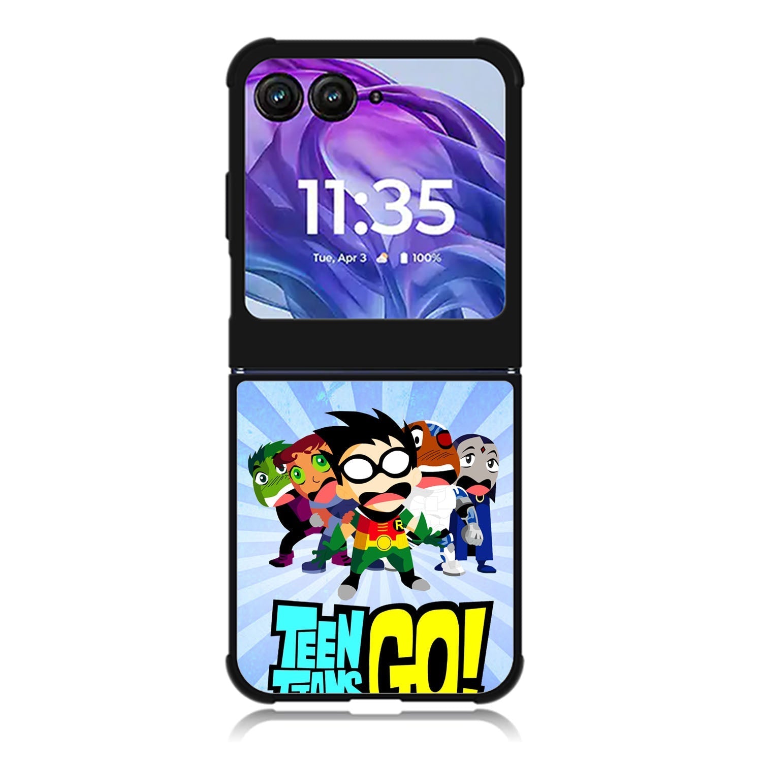 teen titans go team Motorola Moto Razr 2024 , Moto Razr 50 Case FE2000
