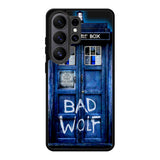 Doctor Who Tardis Bad Wolf Blue Samsung Galaxy S26 Plus Case DC0532