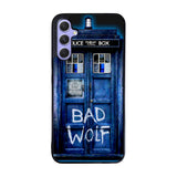 Doctor Who TARDIS Bad Wolf Blue Case Samsung Galaxy A35 5G BC2201