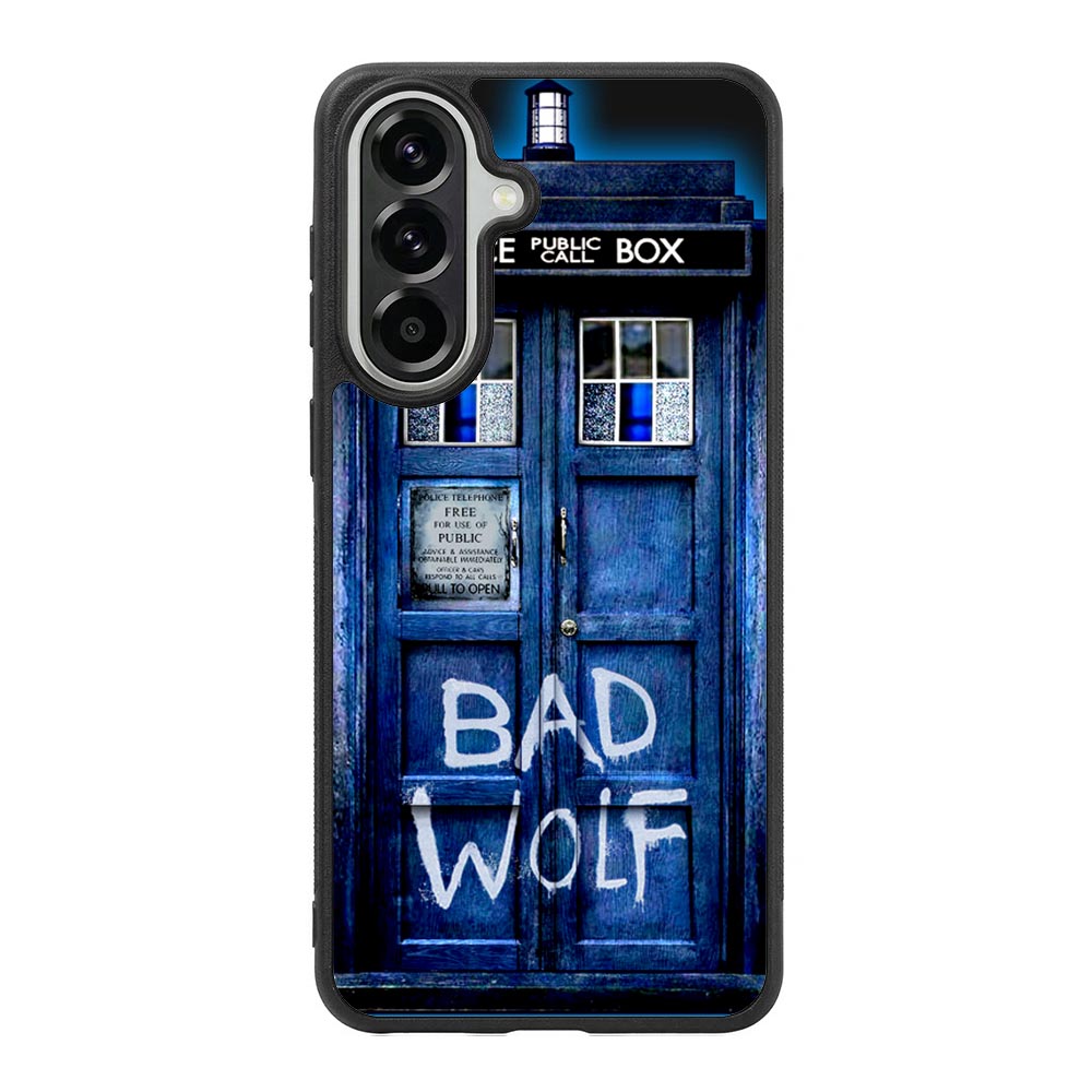 Doctor Who TARDIS Bad Wolf Blue Samsung Galaxy A37 Case BC2201