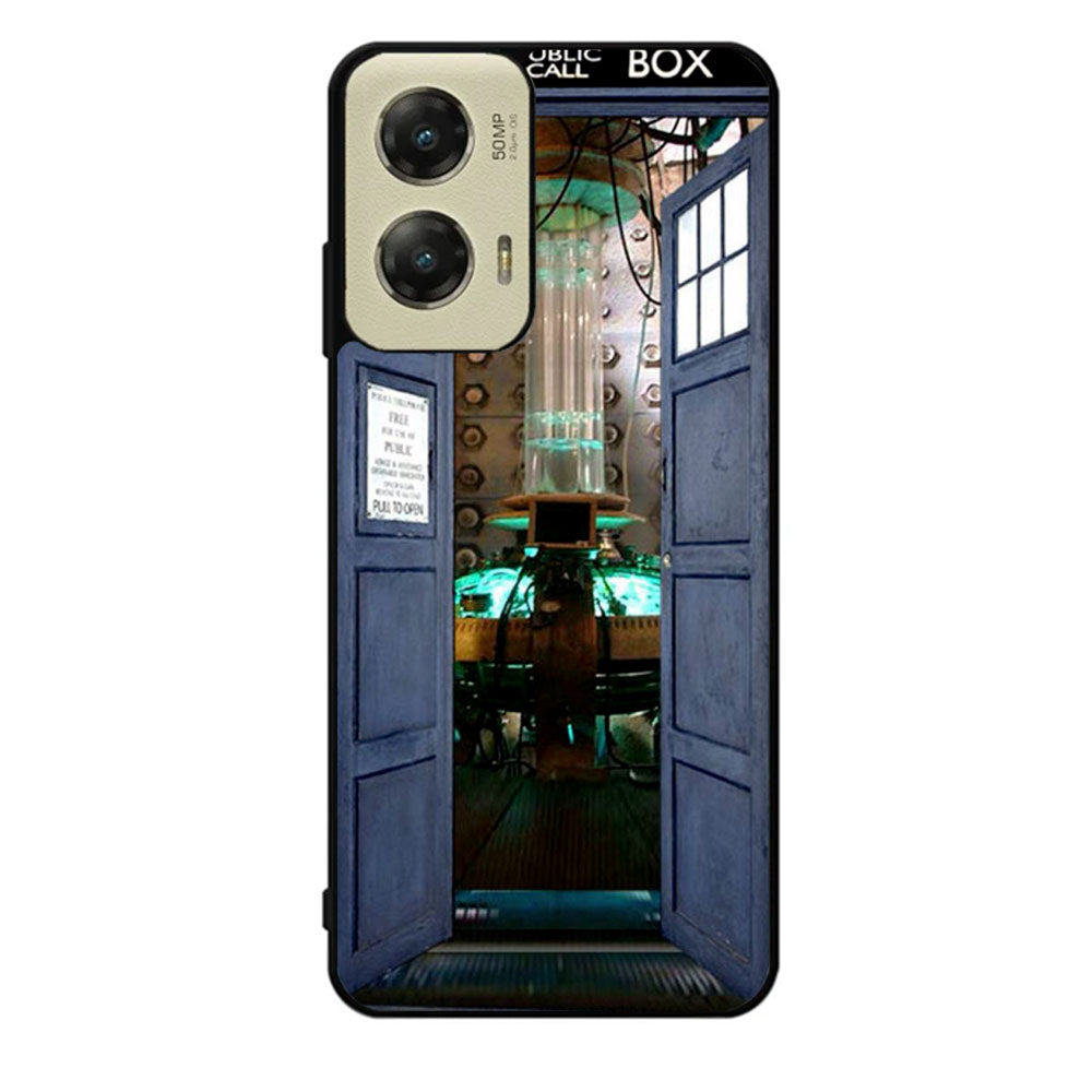 Doctor Who TARDIS Door Open Case Motorola Moto G Stylus 2024 5G BC2202
