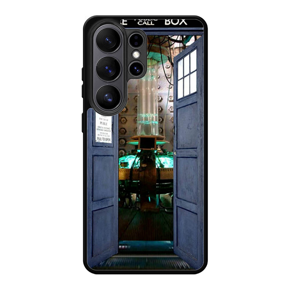 Doctor Who TARDIS Door Open Samsung Galaxy S26 Plus Case