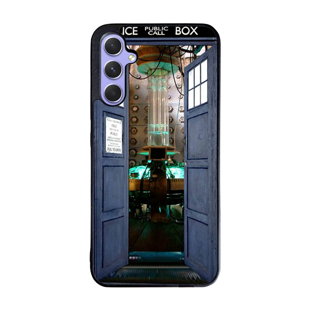 Doctor Who TARDIS Door Open Case Samsung Galaxy A35 5G BC2202