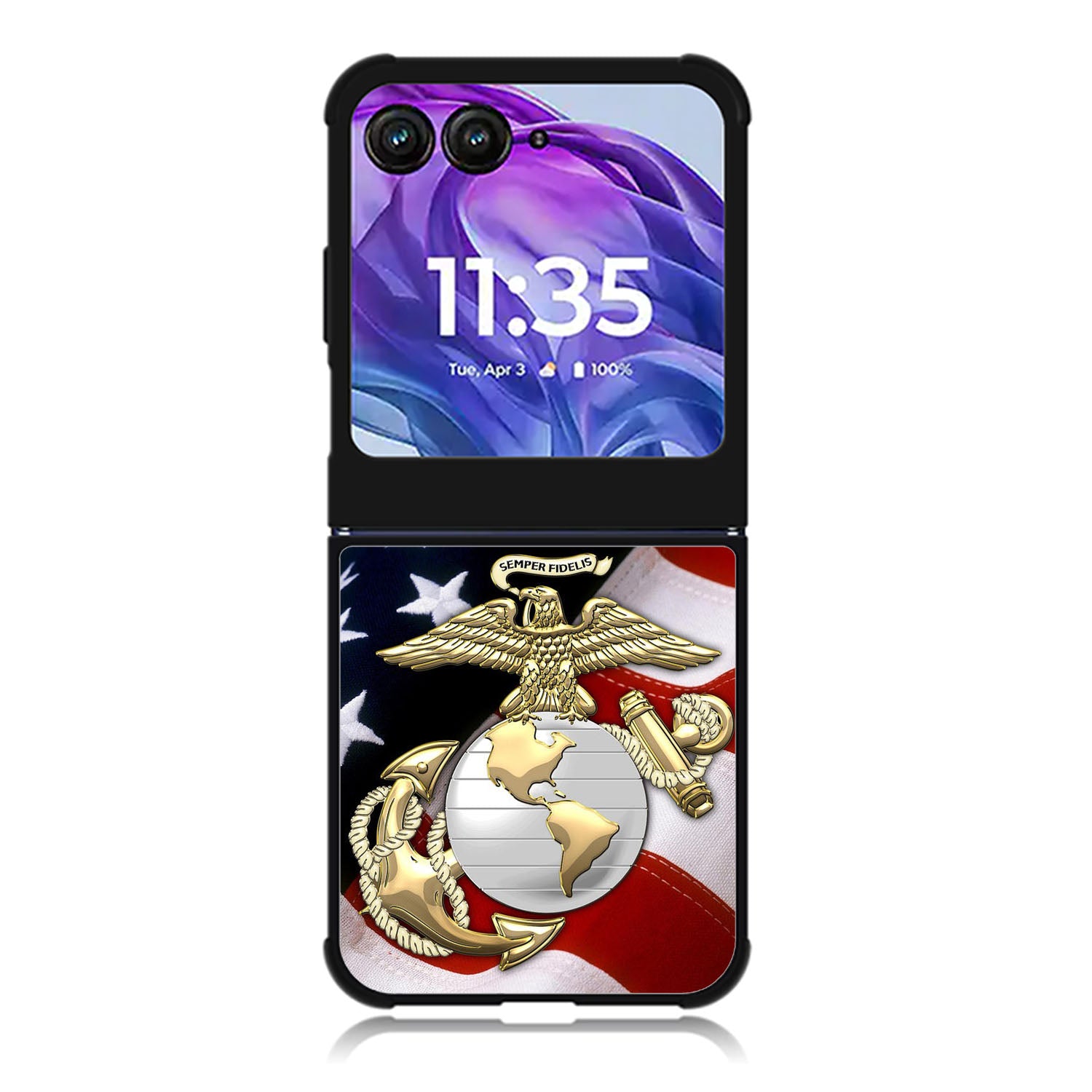 Marine Corps Anchor Motorola Moto Razr Plus 2025/2024 Case, Moto Razr 50 Ultra 5G BC2062