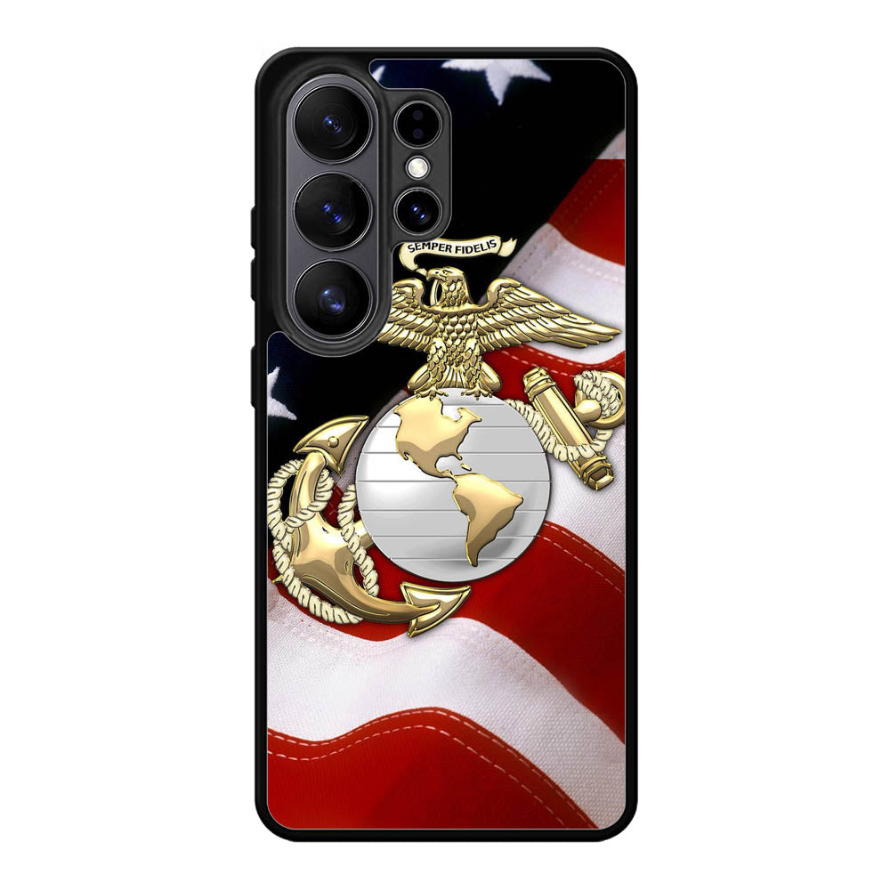 Marine Corps Anchor 1st Samsung Galaxy S26 Plus Case