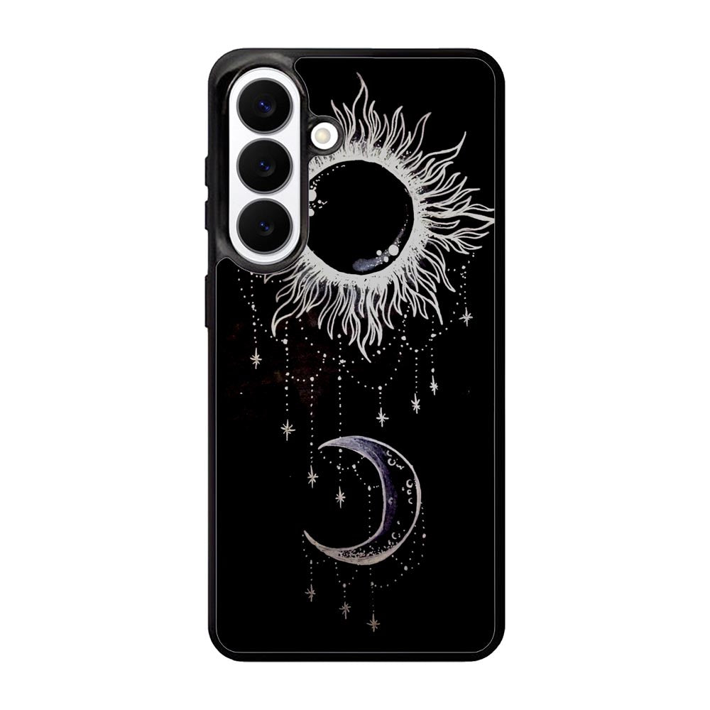 Sun Moon And Stars Simple Samsung Galaxy S26 Plus Case BC1997