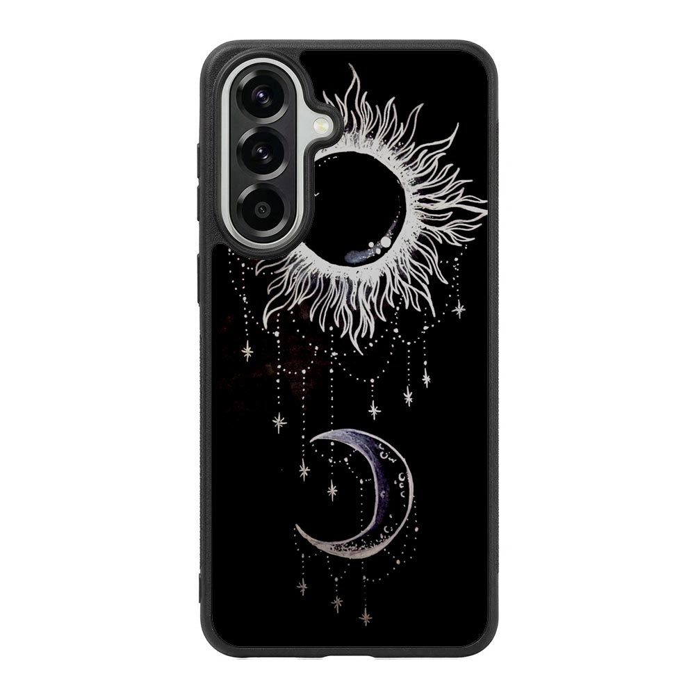 Sun Moon And Stars Simple Samsung Galaxy A37 Case BC1997