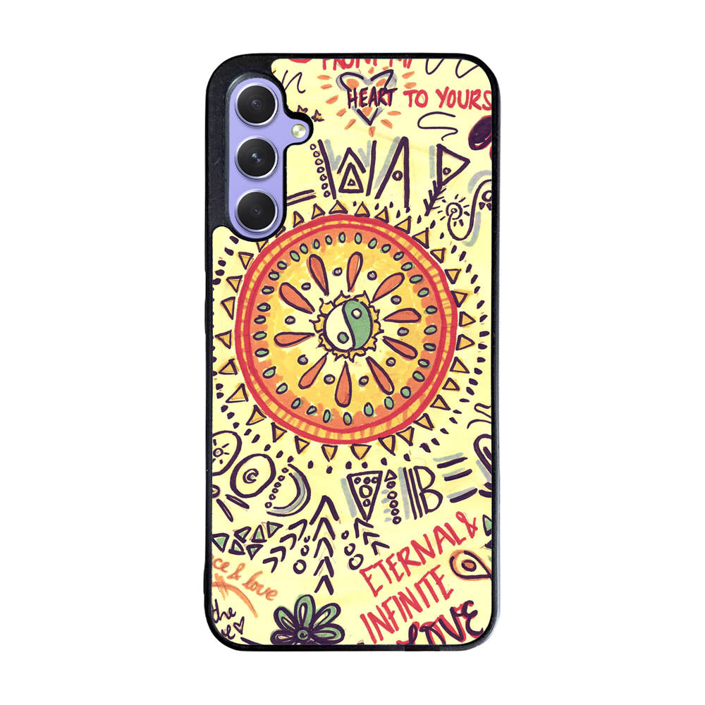 American Hippie Psychedelic Case Samsung Galaxy A55 5G BC2230