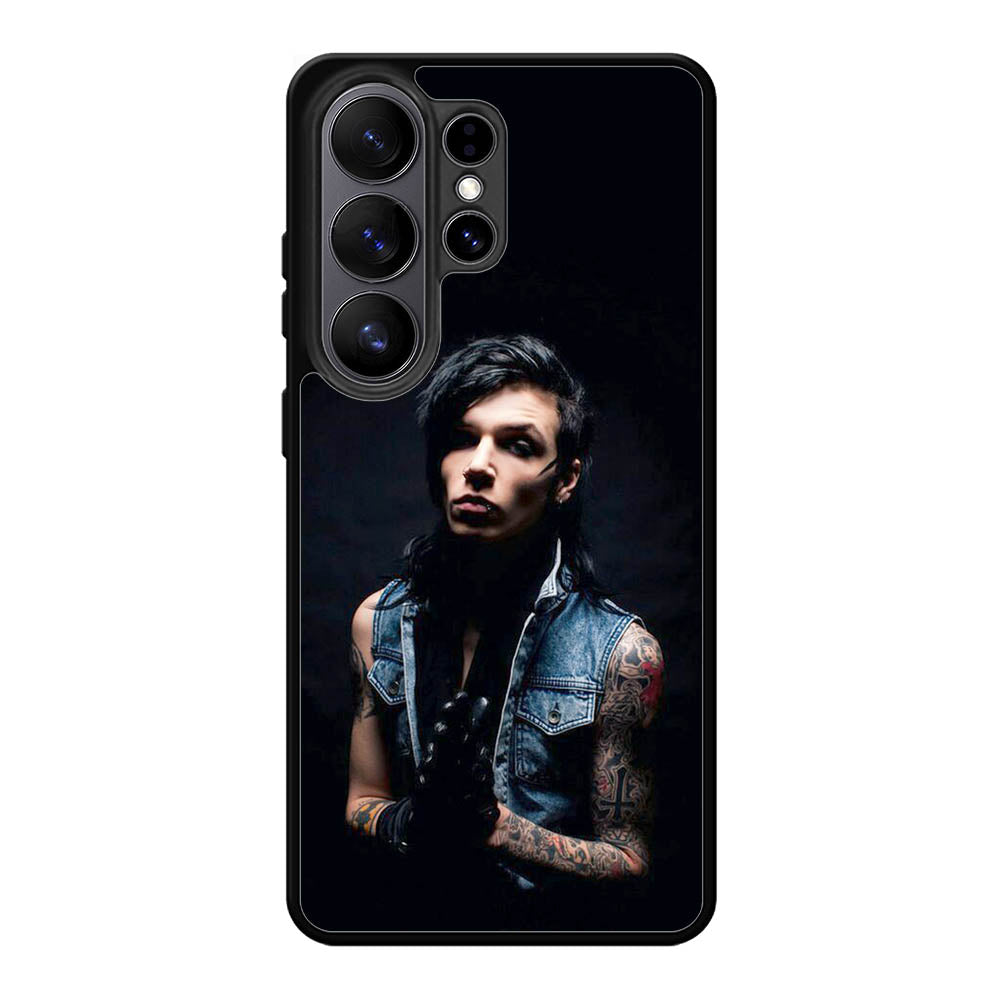 Andy Black Dark Samsung Galaxy S26 Ultra Case BC2234