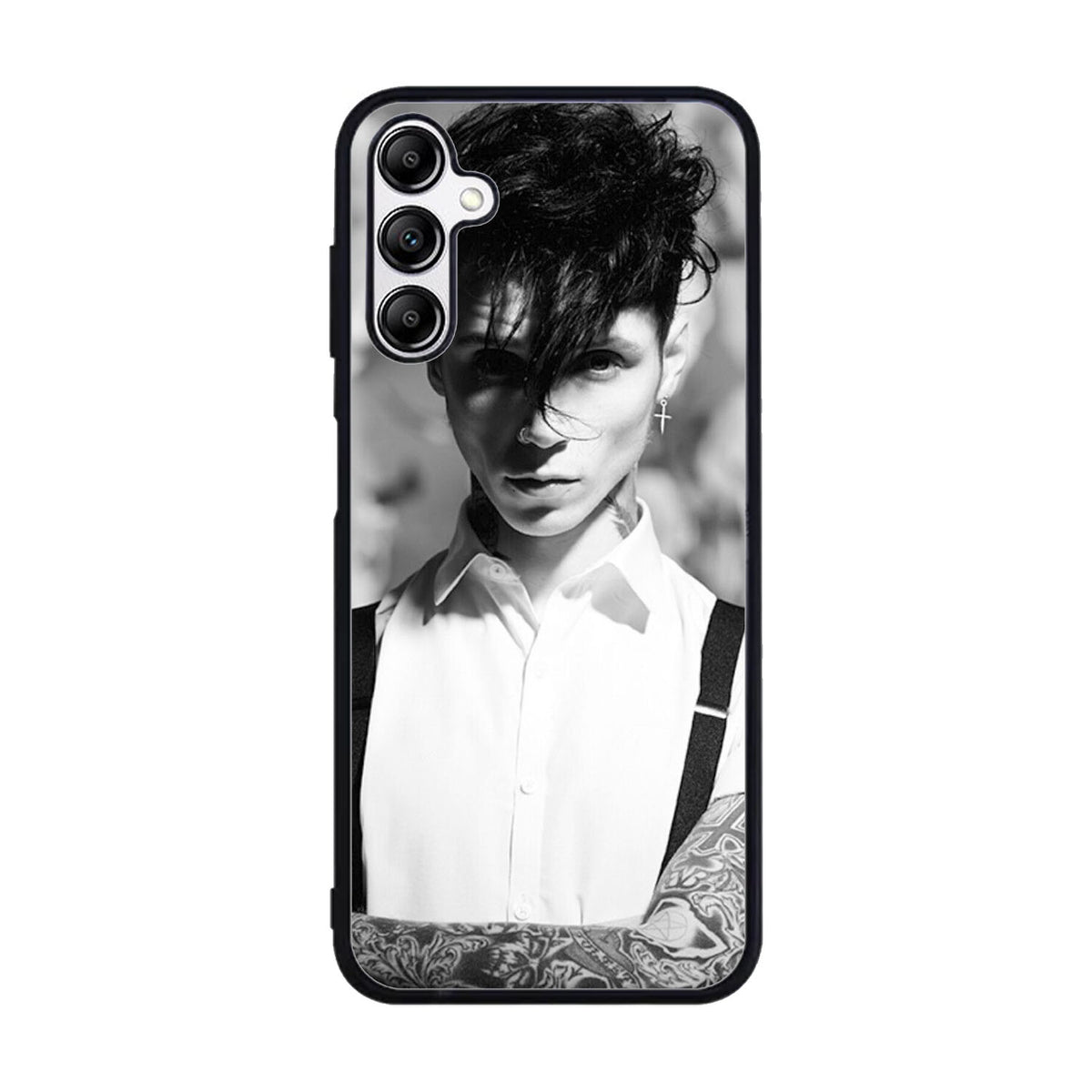 Andy Black Monochrome Case Samsung Galaxy A15 BC2235