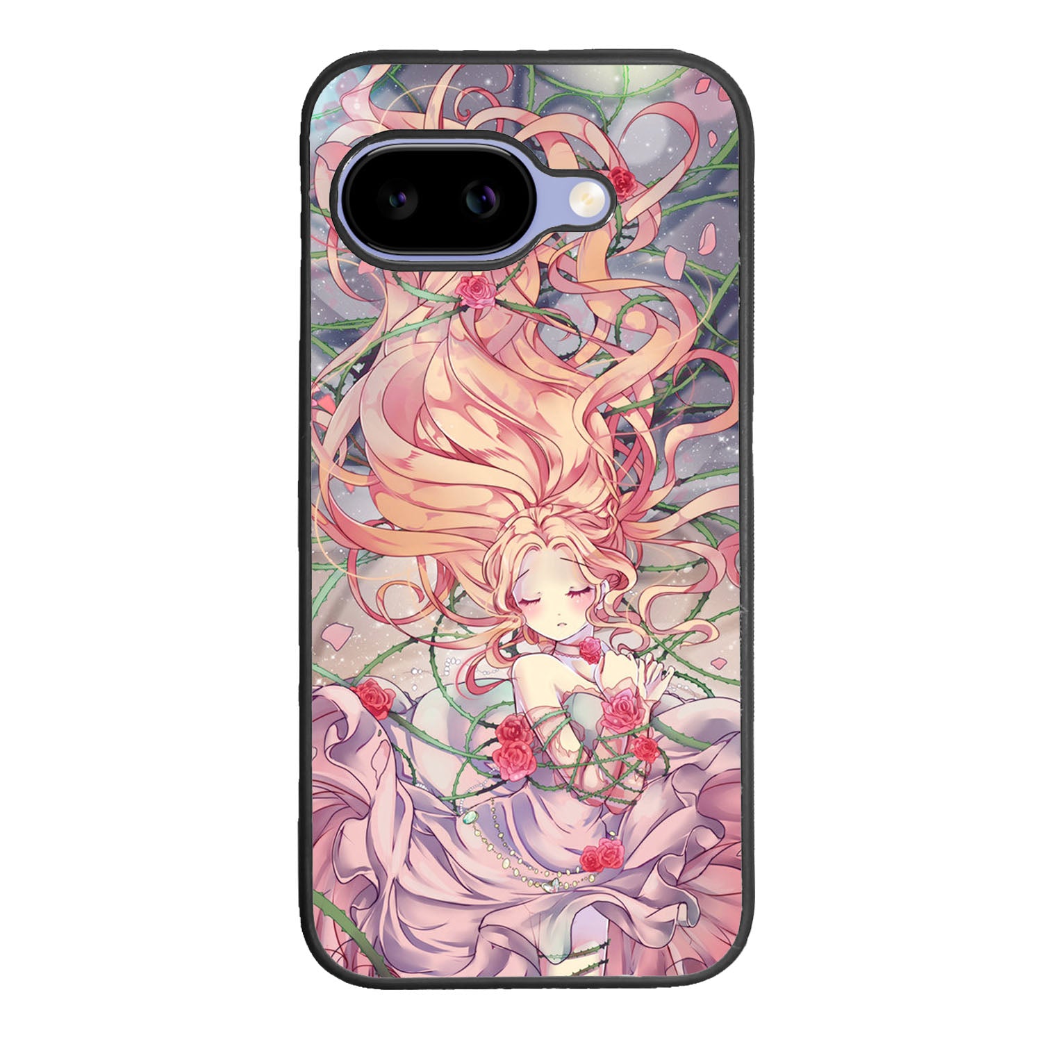 Anime Rose Girl Case Google Pixel 9A BC2236