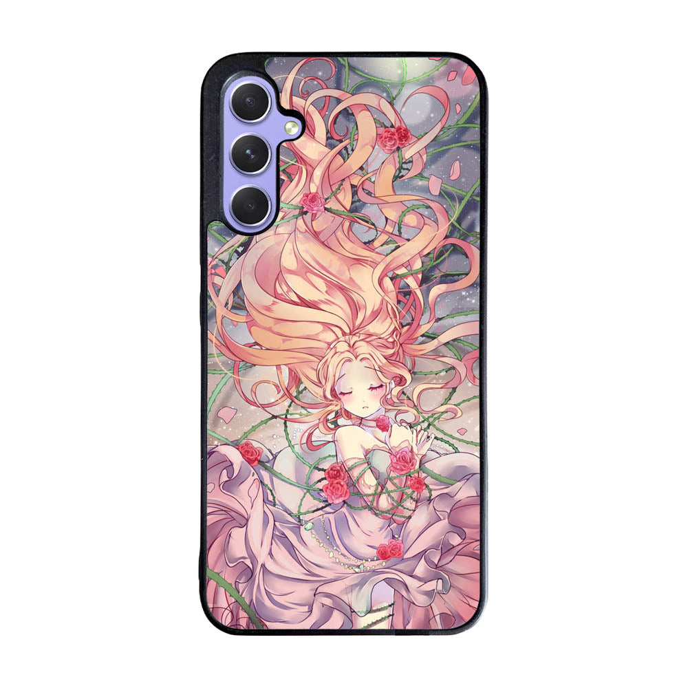 Anime Rose Girl Case Samsung Galaxy A35 5G BC2236