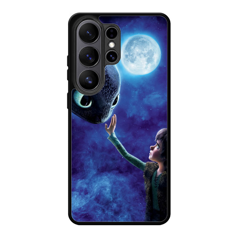 How to Train Your Dragon Hiccup And Toothless Samsung Galaxy S26 Plus Case