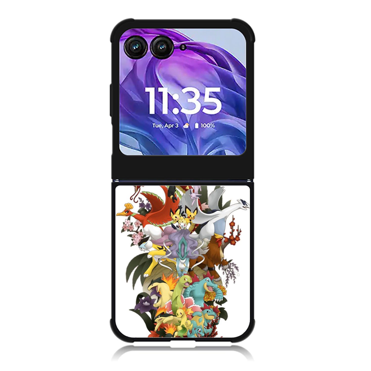 Pokemon All Stars Motorola Moto Razr Plus 2025/2024 Case, Moto Razr 50 Ultra 5G BC2019