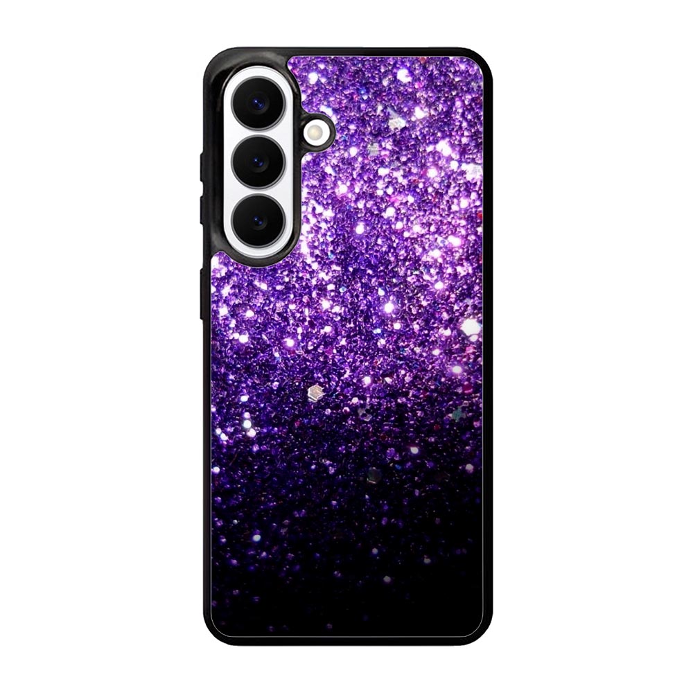 Purple Sparkling Glitter Samsung Galaxy S26 Case BC2032