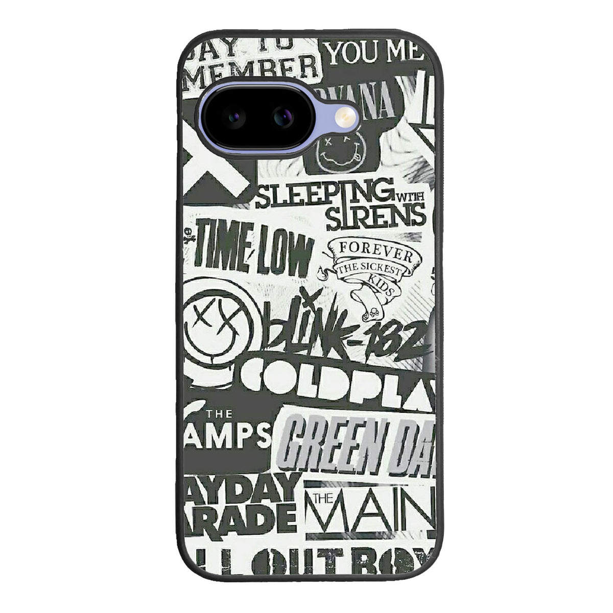 Rock Bands Tumblr Collage Case Google Pixel 9A BC2047