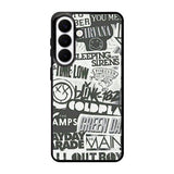 Rock Bands Tumblr Collage Samsung Galaxy S26 Plus Case BC2047