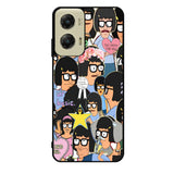Tina Belcher Collage Bob's Burgers Case Motorola Moto G Stylus 2024 5G BC2013