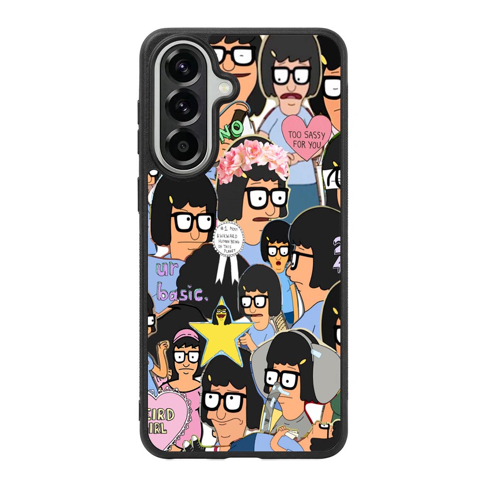 Tina Belcher Collage Bob's Burgers Samsung Galaxy A37 Case BC2013