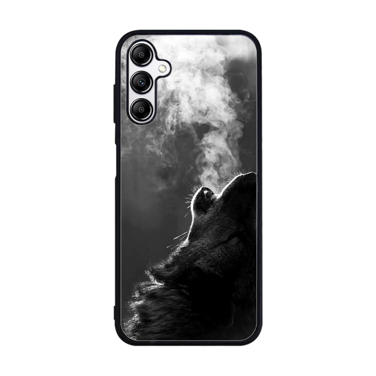 Wolf Howling Smoke Case Samsung Galaxy A15 BC1981