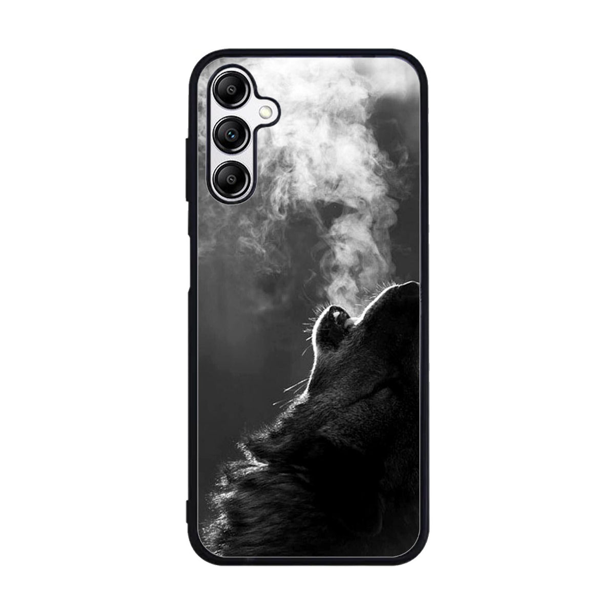 Wolf Howling Smoke Case Samsung Galaxy A15 BC1981