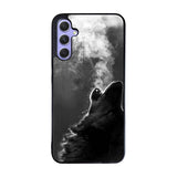 Wolf Howling Smoke Case Samsung Galaxy A35 5G BC1981