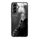 Wolf Howling Smoke Samsung Galaxy A57 Case BC1981