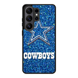 Dallas Cowboys Sparkling Glitter Samsung Galaxy S26 Plus Case DC0440