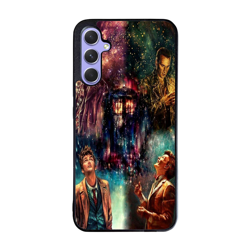 Doctor Who Poster Tardis Police Box Case Samsung Galaxy A55 5G BC2200
