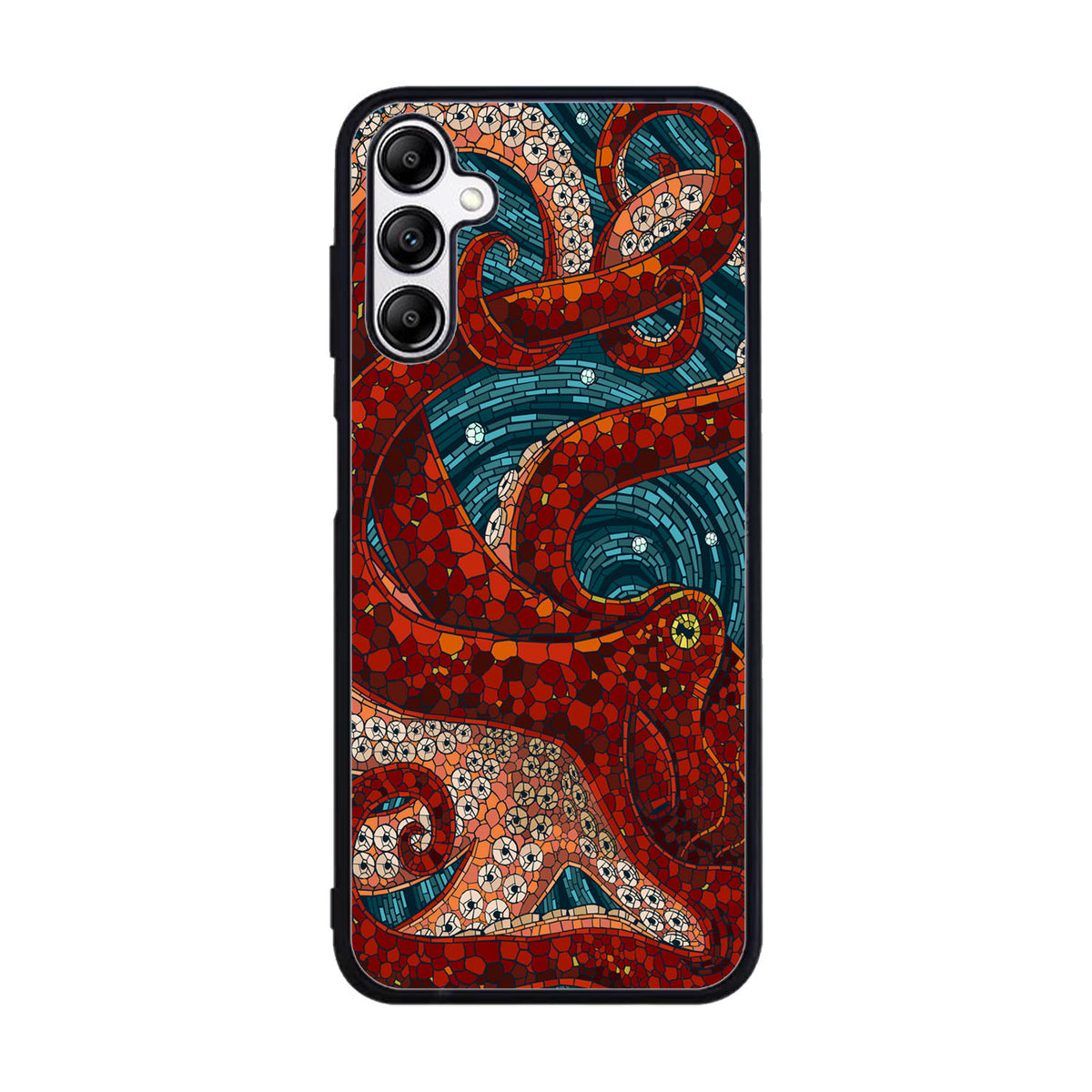 Kraken Octopus Stained Glass Case Samsung Galaxy A15 BC2155