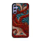 Kraken Octopus Stained Glass Case Samsung Galaxy A55 5G BC2155